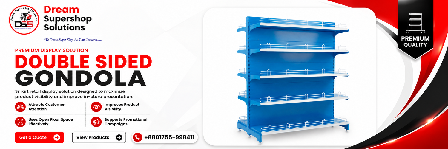 Double Sided Gondola Rack